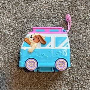 Polly Pocket Seaside Puppy Ride Compact Set